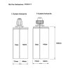 COX 2K Dosierpistole VBM 200 X (MR) 200ml 1:1/2:1/4:1/10:1 Mixpac Kartusche