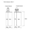 COX 2K Dosierpistole VBM 200 X (MR) 200ml 1:1/2:1/4:1/10:1 Mixpac Kartusche