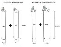 COX 2K Klebstoff Dosierpistole PPM 300X 375ml 4:1...