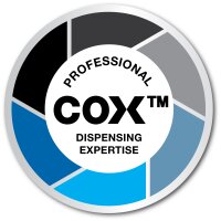 COX RBA 100 HP 2K Druckluft Dosierpistole 220ml 1:1 Doppelkartusche