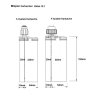 COX VBA 200B (MR) 2K Druckluftdosierpistole 200ml 1:1/2:1/4:1/10:1 Mixpac Kartusche