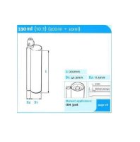 COX CBA 330 B 2K Druckluft Dosierpistole 330ml 10:1...