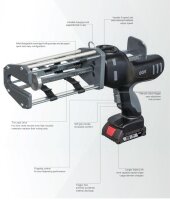 COX ElectraFlow Dual Ultra 400MR 2K Akku Dosierpistole 400ml 1:1/2:1/4:1/10:1 18 Volt