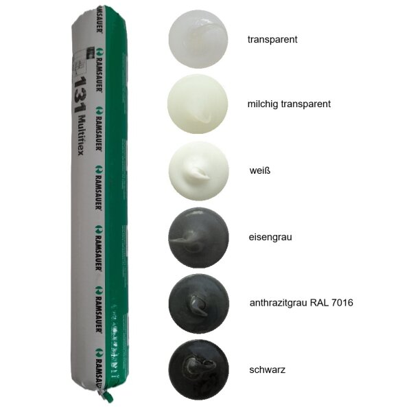 Ramsauer 131 Multiflex 1K Silicon Dichtstoff 600ml Folienbeutel