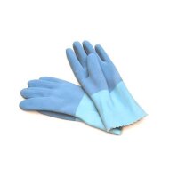 Hufa Fliesenleger Naturlatex Handschuhe paar blau M
