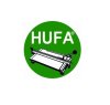 Hufa Fliesenleger Nylon Strick Handschuhe grau M