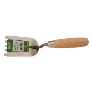 Hufa Gipserspachtel 60mm Edelstahl Holzgriff 6x6mm gezahnt