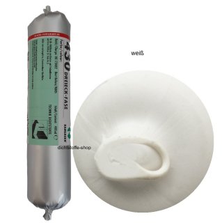 Ramsauer 430 Dreieckfase 1K Hybrid Dichtstoff 400ml Beutel weiß