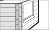 Ramsauer Kompriband 600 Pa 6m Rolle 30x6mm grau Fugenbreite 6-10mm