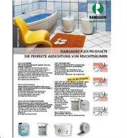 Ramsauer 1220 Flex Dichtfolie Sanitär Flüssige Folie 7kg Eimer grau