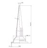 Ramsauer Fugen Dichtstoff-Klebstoff Trichterdüse Folienbeutel 123mm