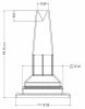 Ramsauer Fugen Dichtstoff-Klebstoff Trichterspezialdüse V-Naht 82mm