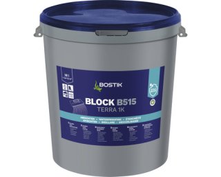 Bostik Block B515 Terra 1K 28 Liter Eimer Bitumen Dickbeschichtung