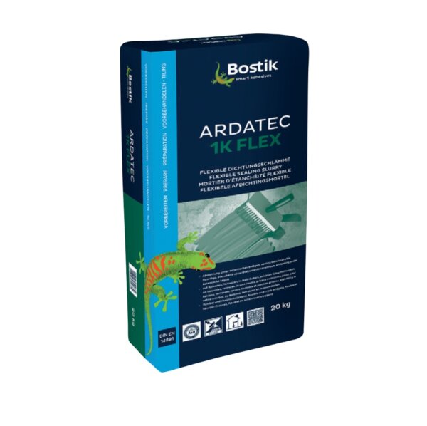 Bostik Ardatec 1K Flex Dichtschlämme Dichtanstrich 20kg Sack grau