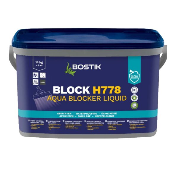 Bostik Block H778 Universalabdichtung Aqua Blocker liquid 14Kg Eimer