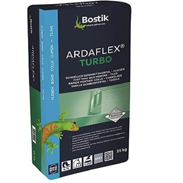 Bostik Ardaflex Turbo Flex Fliesen Schnellkleber Dünnbettmörtel 25 kg Sack