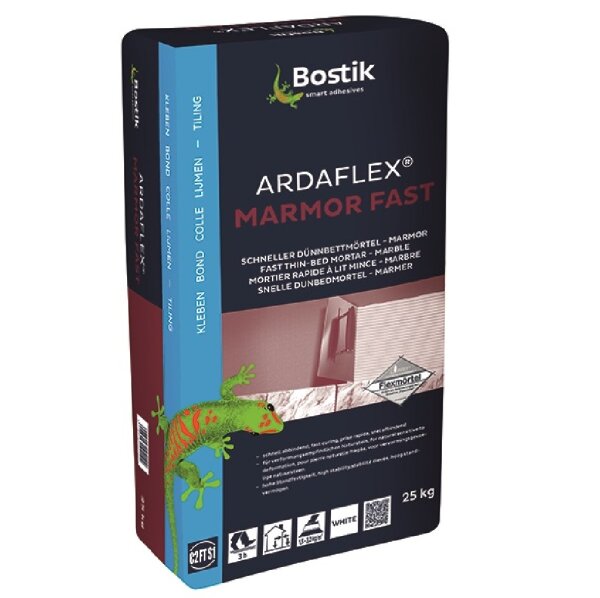 Bostik Ardaflex Marmor Fast Flex Natursteinkleber Marmor Dünnbettmörtel 25 kg Sack