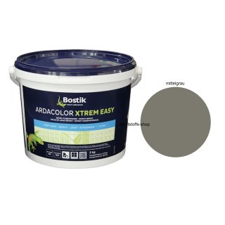 Bostik Ardacolor Xtrem Easy Epoxidharz Fugenmasse Unipox 843 mittelgrau 5Kg Eimer