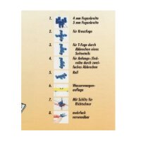 Fliesen Fit Fugen Multifunktionsfliesenkreuze 2-7mm...