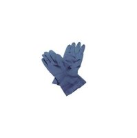 Fliesenleger Naturlatex Handschuhe paar blau...