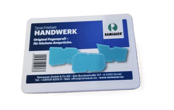 Ramsauer Dichtstoff 3er Spachtelset Fugen Profi Handwerk
