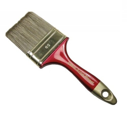 Maler Lasurpinsel Flachpinsel 70mm PET Kunstborsten