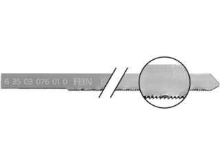 Fein Stichsägen 5er Pack HSS Sägeblätter 100mm 0.7mm Zahnabstand