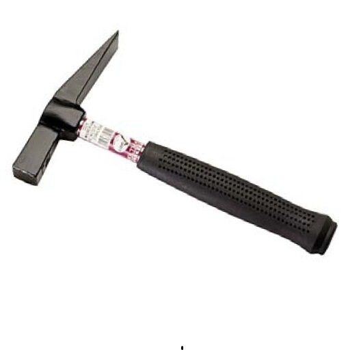 Maurerhammer Rheinische Form schwarz Stahlstiel 800g