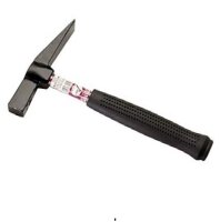 Maurerhammer Rheinische Form schwarz Stahlstiel 800g