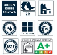 Bostik Ardacolor Premium Fuge plus Fliesen Naturstein Fugenmörtel 25Kg silbergrau