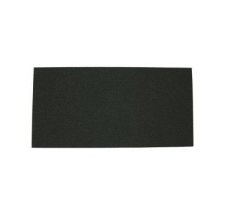 Moosgummi Ersatz Auflage schwarz 240 x 120 x 10mm