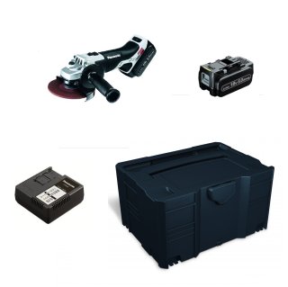 Panasonic Akku Winkelschleifer EY 46A2 LJ2G Ø 125mm 18 Volt 5.0 Ah
