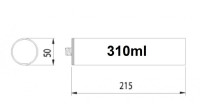 Ramsauer 450 Sanitär fugenweiß 1K Silikon Dichtstoff 310ml Kartusche