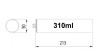 Ramsauer 450 Sanitär hell fugengrau 1K Silikon Dichtstoff 310ml Kartusche