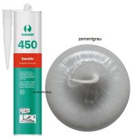 Ramsauer 450 Sanitär zementgrau 1K Silikon...