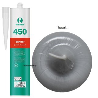 Ramsauer 450 Sanitär basalt 1K Silikon Dichtstoff 310ml Kartusche