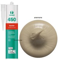 Ramsauer 450 Sanitär anemone 1K Silikon Dichtstoff 310ml Kartusche