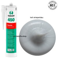 Ramsauer 450 Sanitär hell whisperblau 1K Silikon Dichtstoff 310ml Kartusche