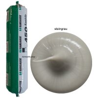 Ramsauer 450 Sanitär steingrau 1K Silikon Dichtstoff 400ml Folienbeutel