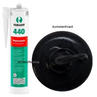 Ramsauer 440 Naturstein dunkelanthrazit 1K Silikon Dichtstoff 310ml Kartusche