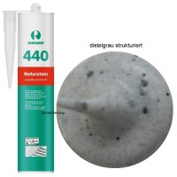 Ramsauer 440 Naturstein distelgrau strukturiert 1K...