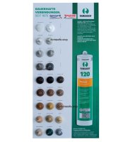 Ramsauer 120 Neutral grauweiß 1K Silikon Dichtstoff 310ml Kartusche