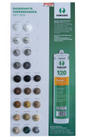 Ramsauer 120 Neutral hellbraun 1K Silikon Dichtstoff 310ml Kartusche