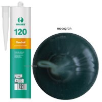 Ramsauer 120 Neutral moosgrün 1K Silikon Dichtstoff...