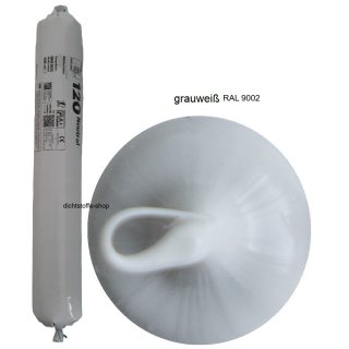 Ramsauer 120 Neutral grauweiß RAL 9002 1K Silikon Dichtstoff 600ml Folienbeutel