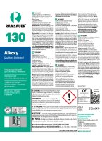 Ramsauer 130 Alkoxy tabak 1K Silikon Dichtstoff 310ml...