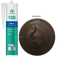 Ramsauer 130 Alkoxy dunkelbraun 1K Silikon Dichtstoff...