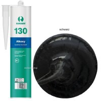 Ramsauer 130 Alkoxy schwarz 1K Silikon Dichtstoff 310ml...