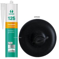 Ramsauer 125 Handwerk schwarz 1K Silikon Dichtstoff 310ml...
