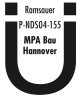 Ramsauer 340 Brandschutz transparent B1 1K Silikon Dichtstoff 310ml Kartusche